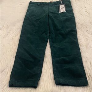 Vineyard Vines Boys Charleston Green Corduroy Breaker Pants